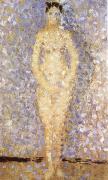 Georges Seurat Standing Female Nude oil painting